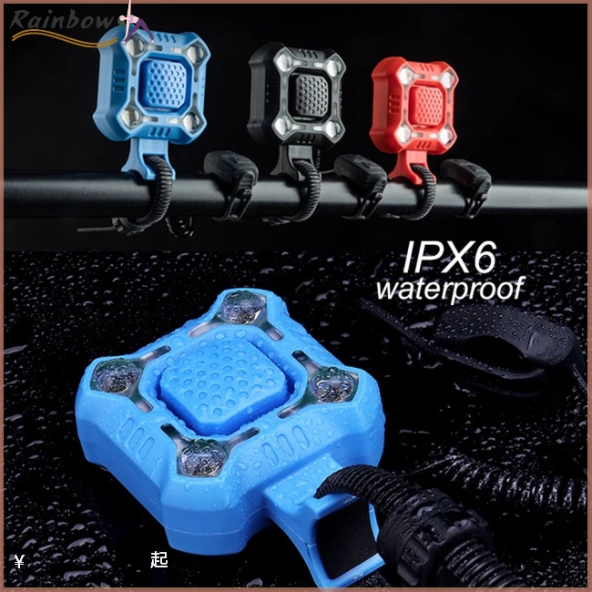 Đèn Pha Xe Đạp Leo Núi 140Db 4 Chế Độ Kèm Sạc Tiện Dụng Chất Lượng Cao