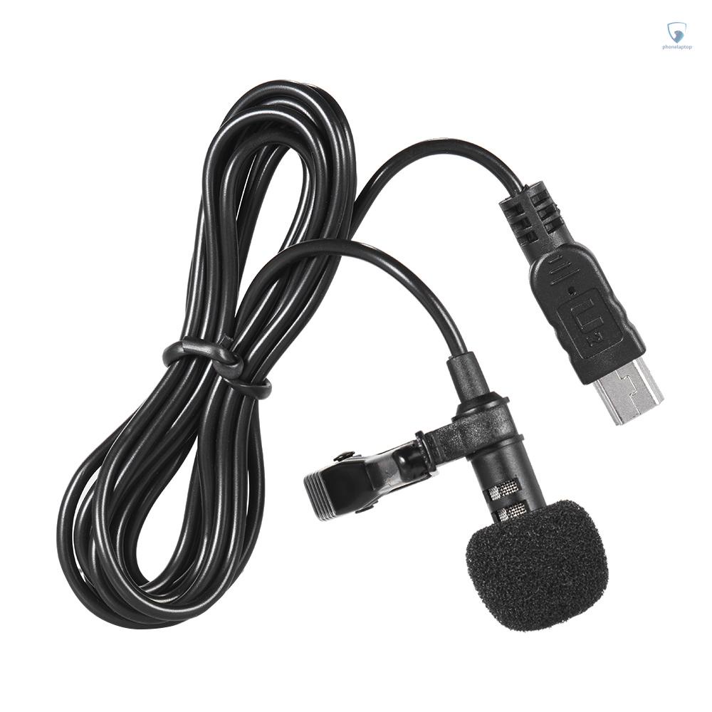 Micro USB Mini 150cm Có Kẹp Gắn Cổ Áo Chuyên Nghiệp Cho 3 3 + 4