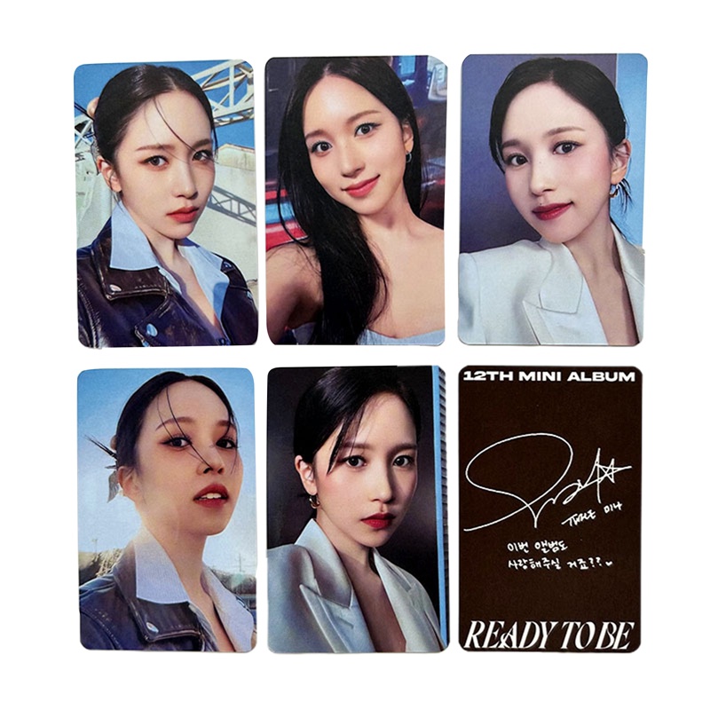 Set 5 Tấm Ảnh Lomo Card Nhóm Nhạc Kpop TWICE