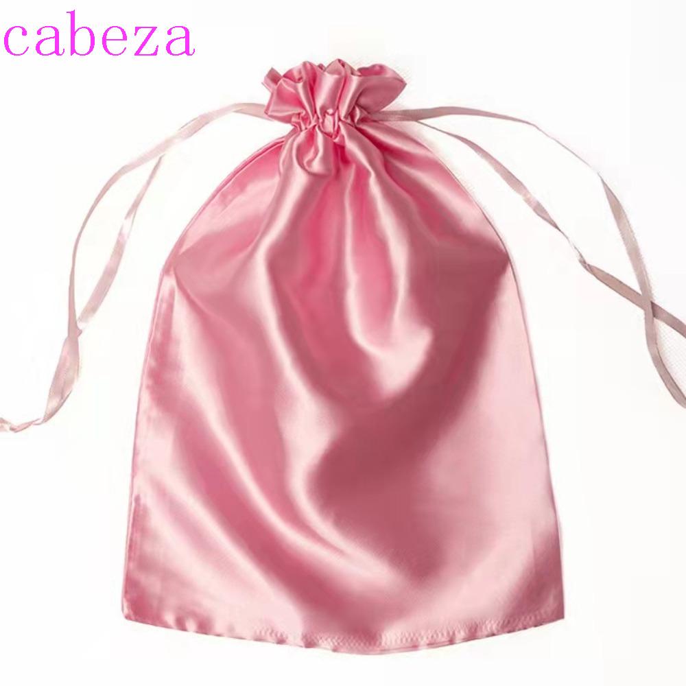 Túi Đựng Tóc Giả Bằng Satin Nhiều Màu Sắc Chống Bụi Sang Trọng Cho Nữ