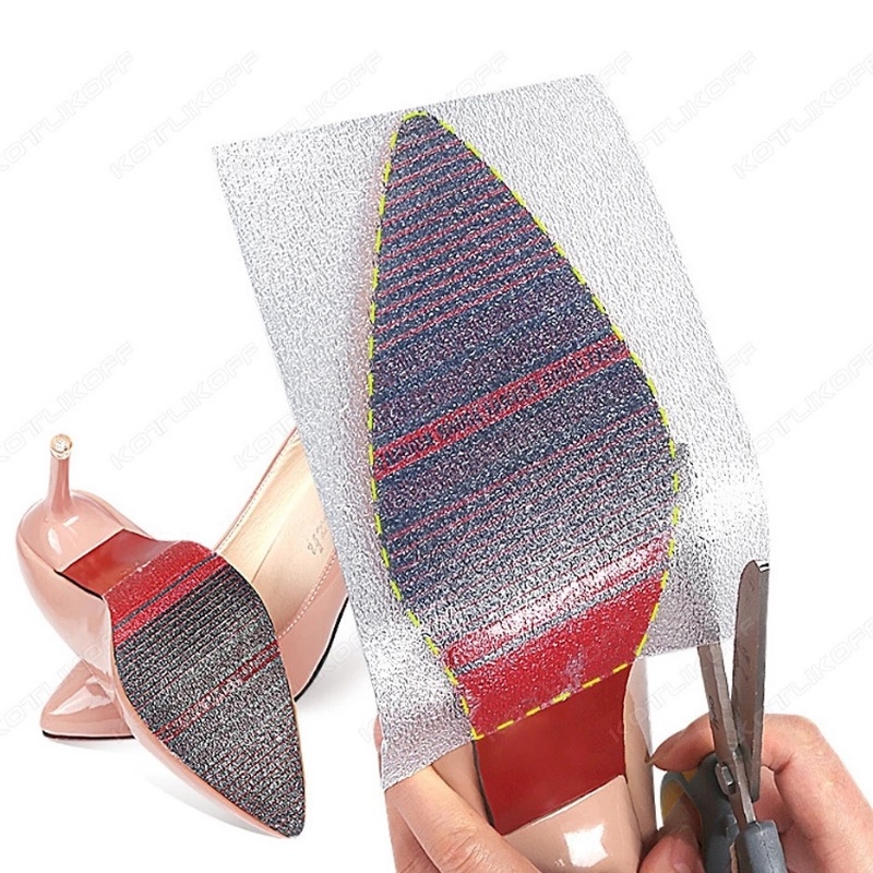 Miếng Dán Đế Giày Cao Su Trong Suốt Chống Trượt Chống Mài Mòn Bảo Vệ Đế Giày Cao Gót / Tự Dính