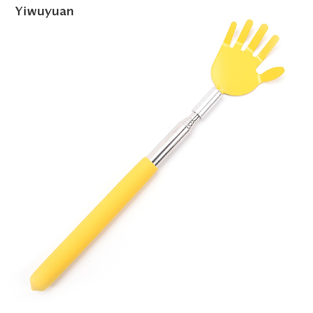 < Yiwuyuan > Cây Gãi Lưng Bằng Kim Loại Kéo Dài Cầm Tay Có Thể Kéo Dài Và Chăm Sóc Nhiệt Độ