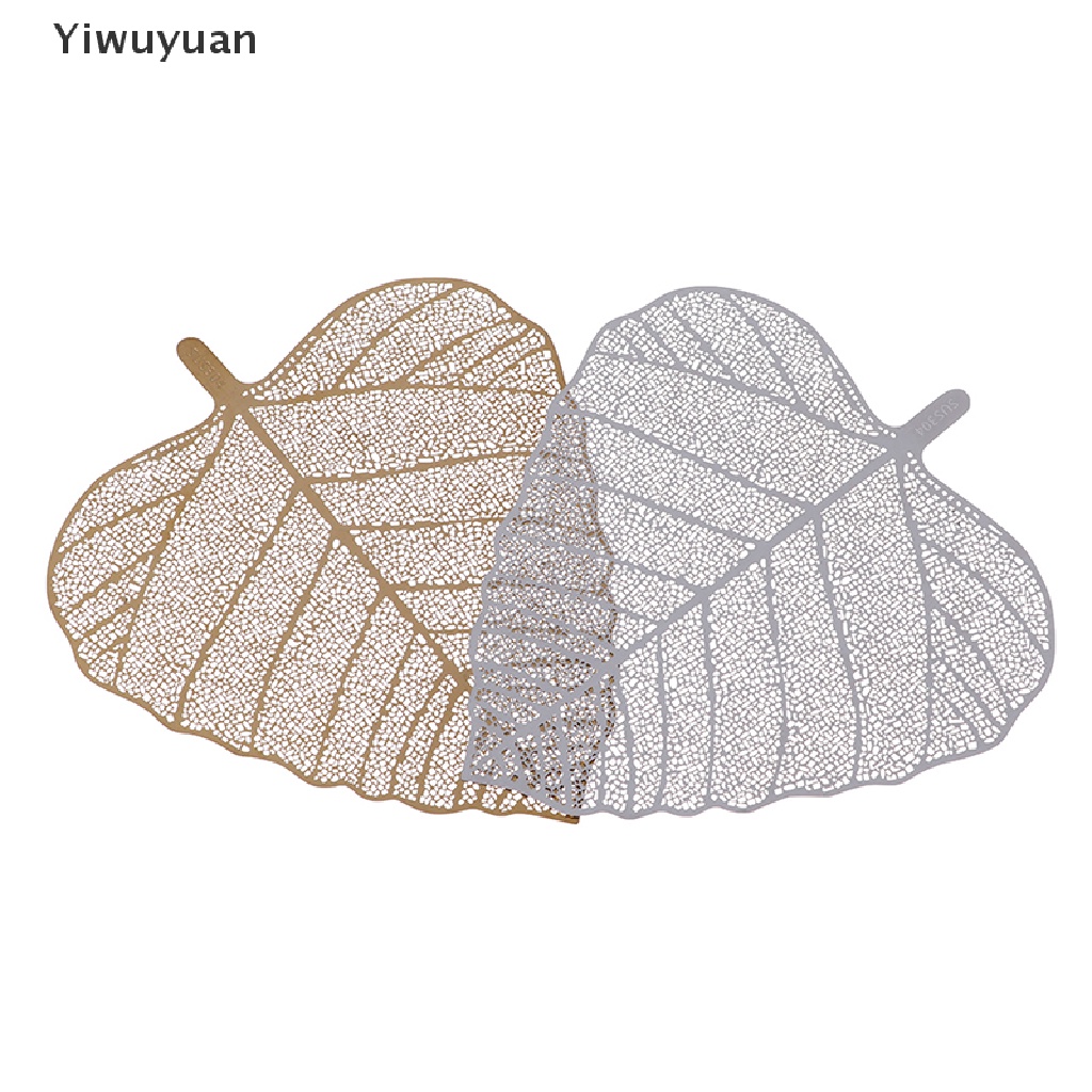 < Yiwuyuan > Phụ Kiện Lọc Trà kung fu Hình Chiếc Lá Bằng Kim Loại Chống Rò Rỉ