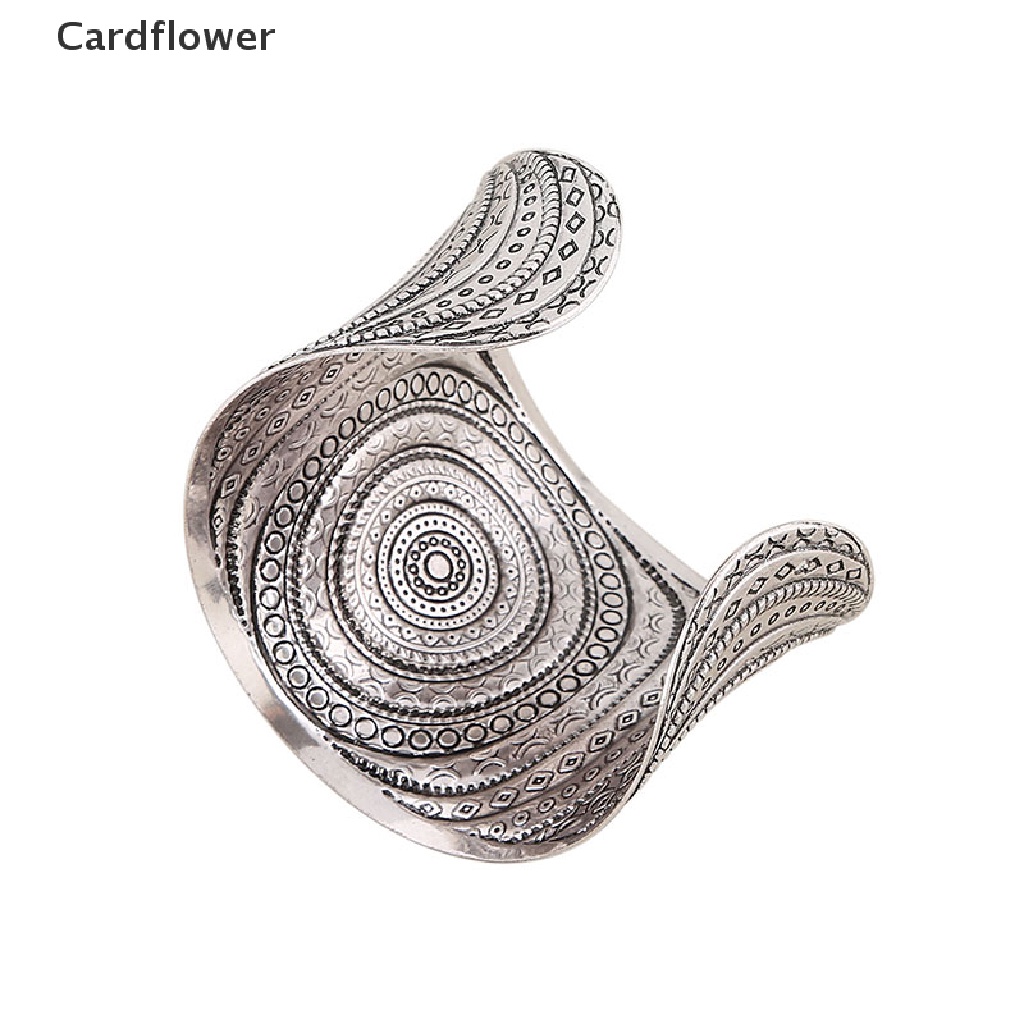 < Cardflower > Vòng Tay Bạc Tây Tạng Đính Đá Ngọc Lam Phong Cách Bohemian Vintage Cho Nữ Giảm Giá