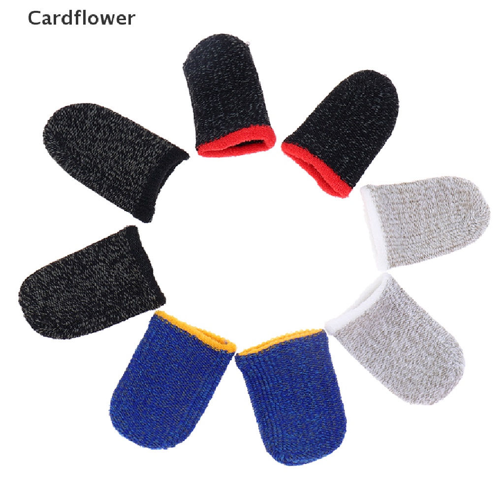 < Cardflower > Đệm Ngón Tay Chơi Game Chống Trượt Chống Mồ Hôi Tiện Dụng