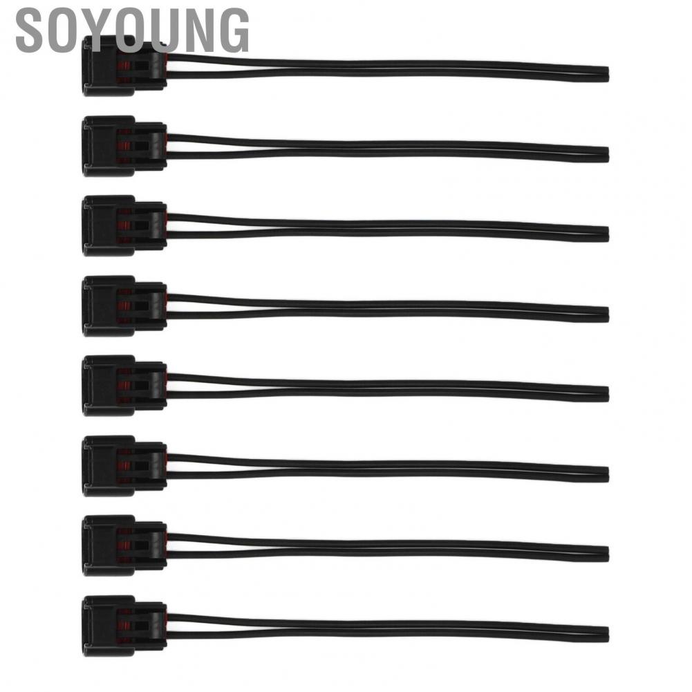 Soyoung Modular Ignition Coil Connector  Impact Resistant High Temperature 8PCS Stable Connection Car Plug for Vehicle
