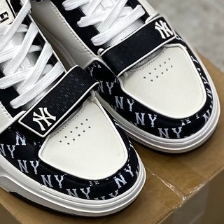 [ROOM95] Giày thể thao sneaker (MLB_50) Mid Classic Monogram NY đen