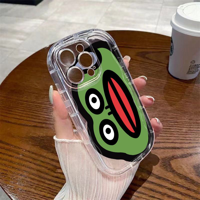 ✅Ốp Điện Thoại Mềm Trong Suốt Chống Sốc In Hình Ếch Cho Iphone xr / / promax12iPhone14 / xs7 8p1113