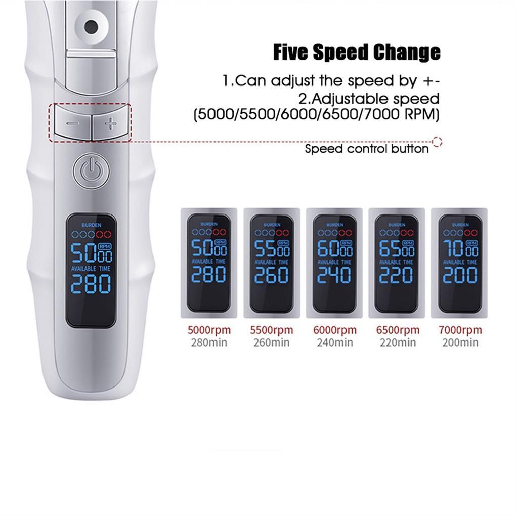 Tông Đơ Điện Cắt Tóc Có Thể Sạc Lại Cho Nam Nữ