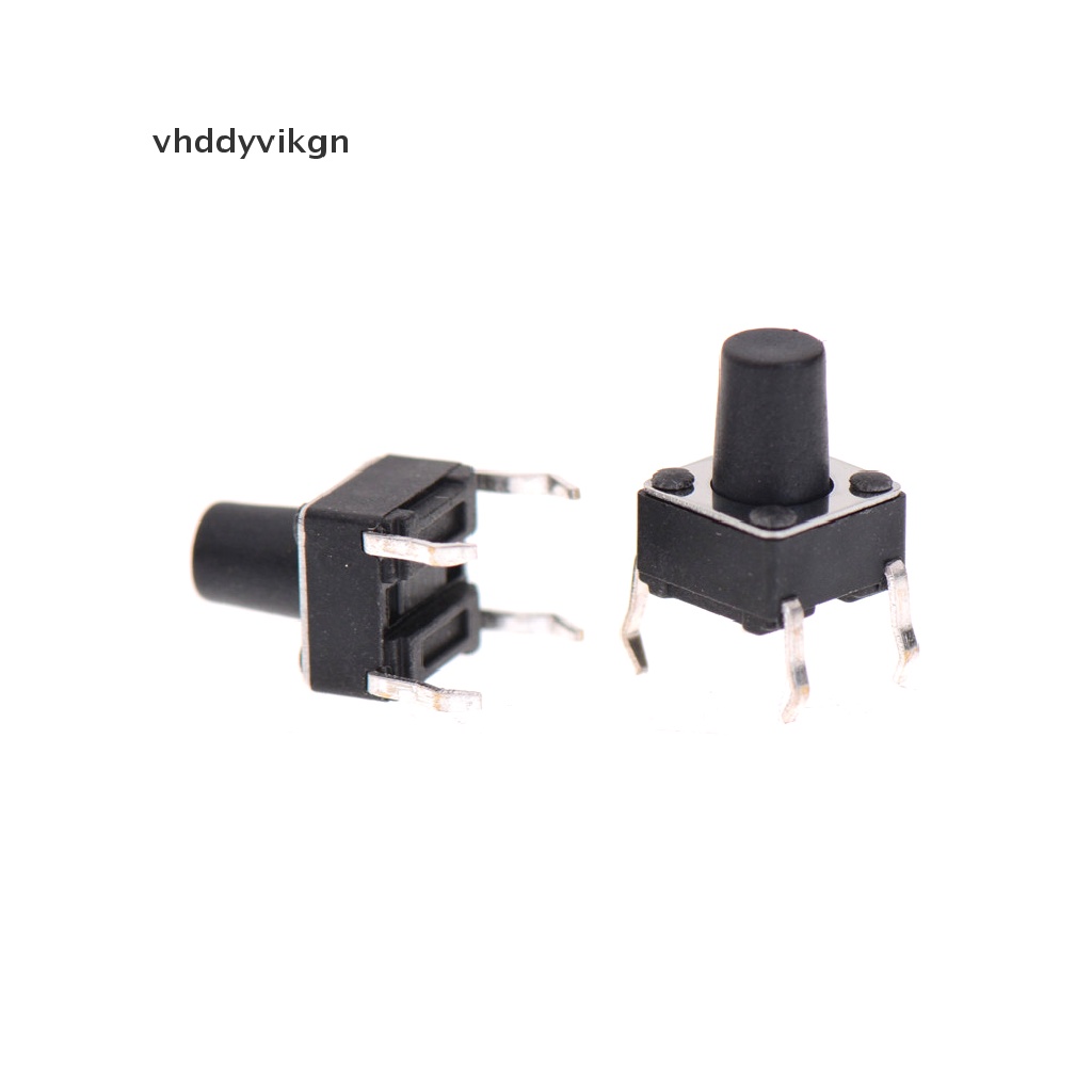 Set 50 Công Tắc Nút Bấm Micro 4 Chấu 6 * 6 * 8mm