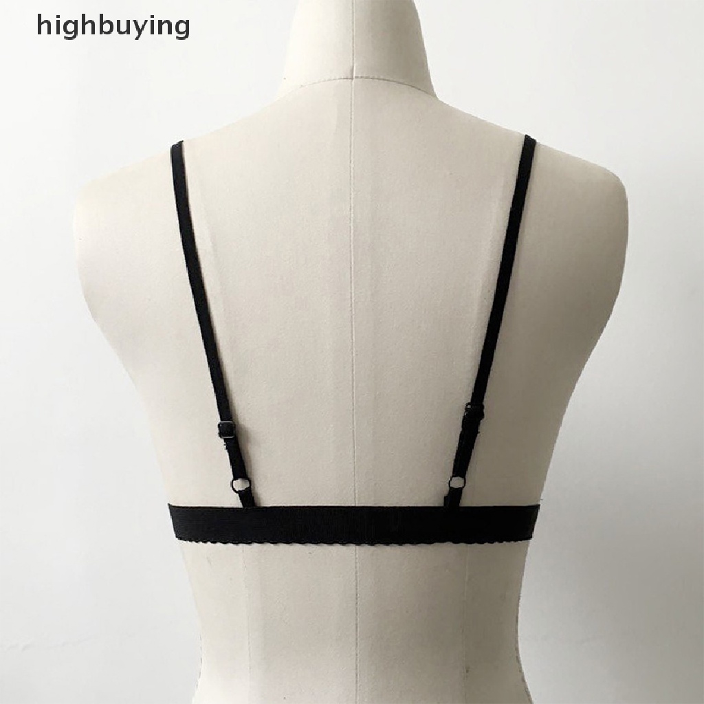 Áo Ngực Ren Lưới Màu Đen Quyến Rũ Cho Nữ