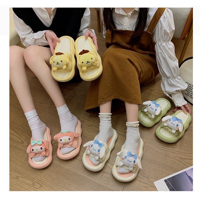 Dép Sandal Đế Mềm Chống Trượt Họa Tiết Hoạt Hình Dễ Thương Cho Nữ-AA1413
