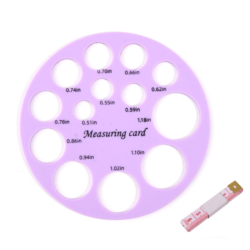 Thước Đo Làm Mềm Ngực 13 Kích Cỡ Bằng Silicon Tiện Dụng