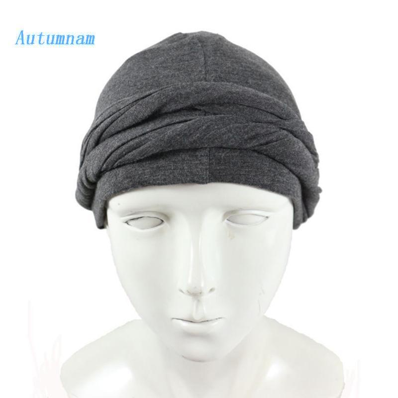 Khăn Trùm Đầu Turban Bằng Satin Cho Nam