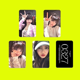 4 cái / bộ lisa 0327 bưu thiếp sinh nhật bp lomo cards bp kpop bưu thiếp bộ sưu tập sách ảnh jy