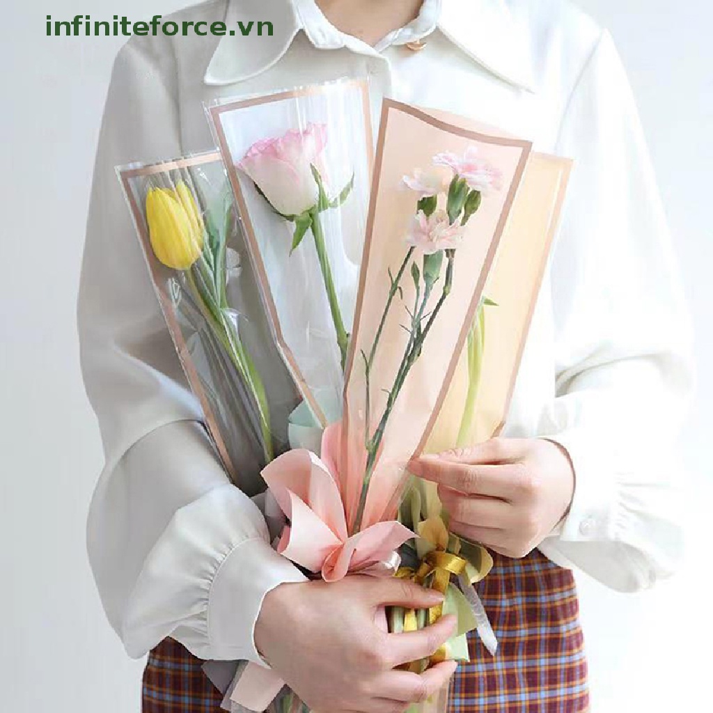 Set 50 Giấy Gói Hoa Hồng Làm Quà Cưới