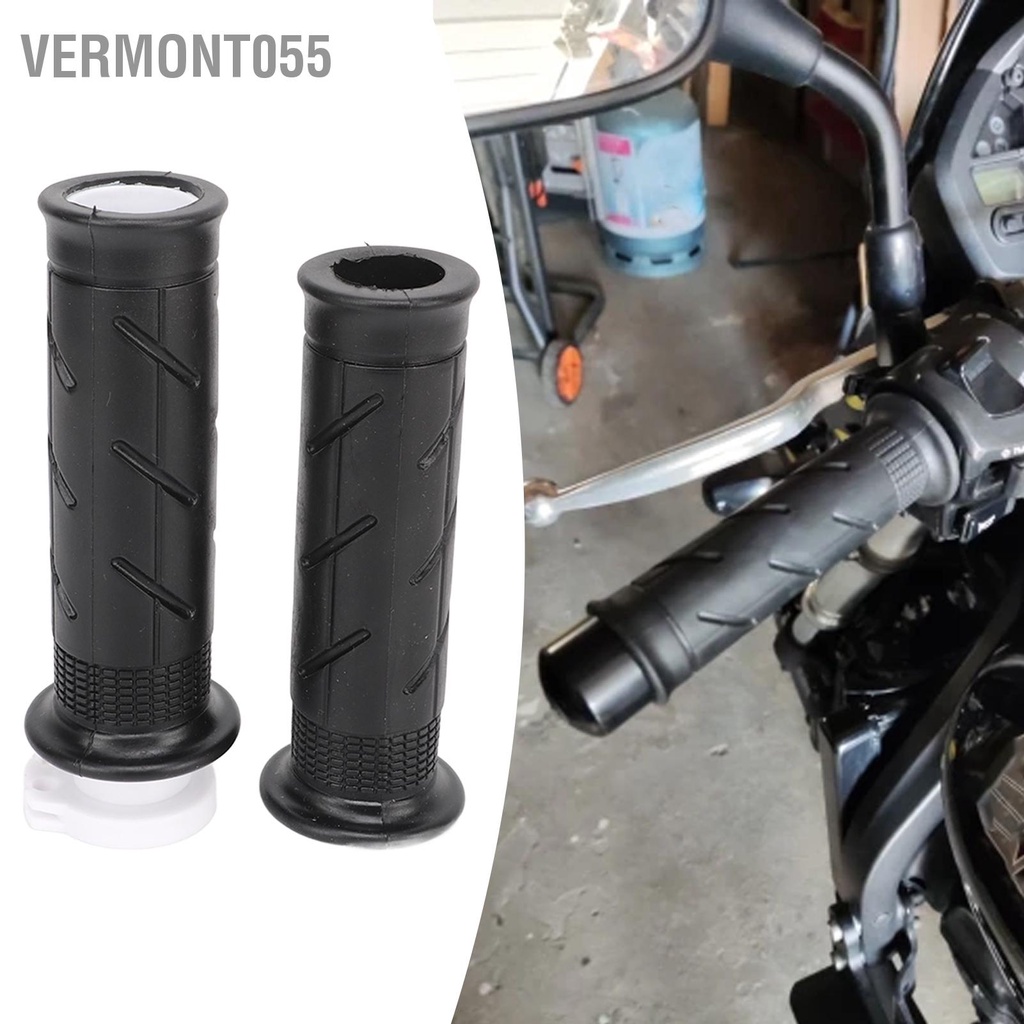 Vermont055 2 Chiếc Xe Máy Tay Cầm Cao Su Thay Thế Cho CBR600 CBR600RR F4I F5 CBR1000 CBR1000RR