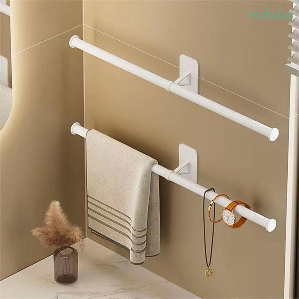 Giá Đỡ Treo Khăn Tắm Bằng Hợp Kim Nhôm 35 / 45 / 55cm Tiện Dụng