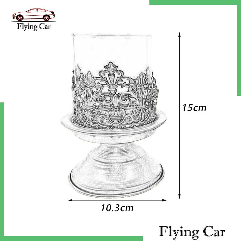 [Lzdjfmy2] Set 2 Giá Đỡ Nến Băng Dính Dùng Trang Trí Phòng Khách