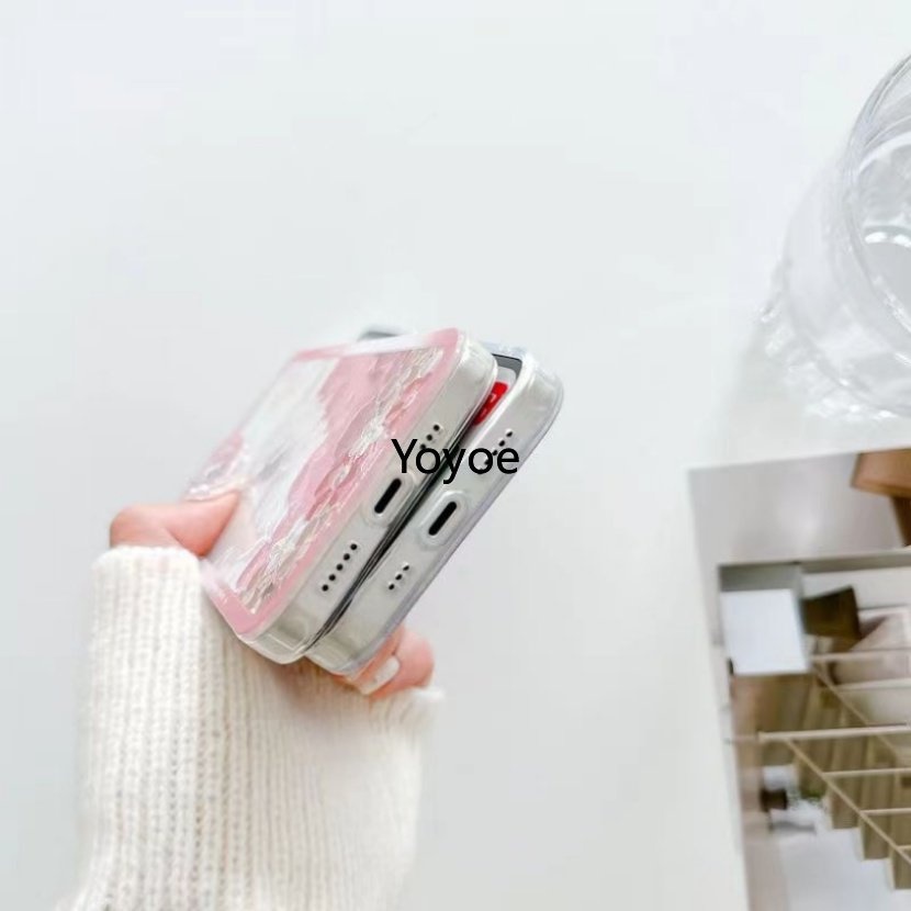 Ốp Điện Thoại Silicon Trong Suốt Chống Sốc Họa Tiết Tranh Sơn Dầu Cho iPhone 14 13 12 11 Pro Max X XR XS 7 8 Plus SE