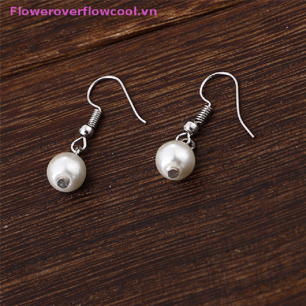 Bộ Trang Sức Gồm Vòng cổ / Vòng Tay / Bông Tai Nhiều Lớp Đính Ngọc Trai Thời Trang Cho Nữ