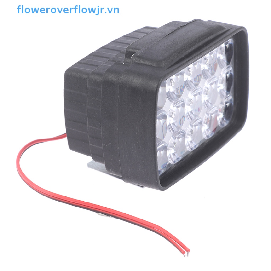 Đèn Pha LED 15 Bóng 1000LM Chuyên Dụng Cho Xe Mô Tô ATV Scooter