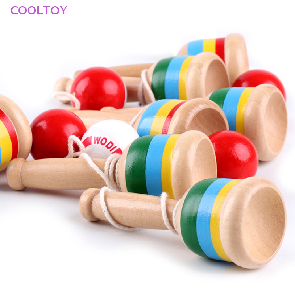 Cooltoy Đồ Chơi Bắt Bóng Kendama Cổ Điển Quà Tặng Cho Trẻ Em