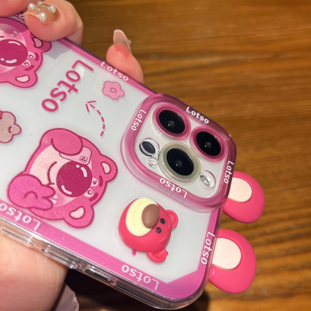 Ốp Điện Thoại TPU Silicon Mềm Trong Suốt In Hình Toy Story 3D Cho iPhone 14 Pro Max 13 12 11 XR X / Xs 7 8 Plus