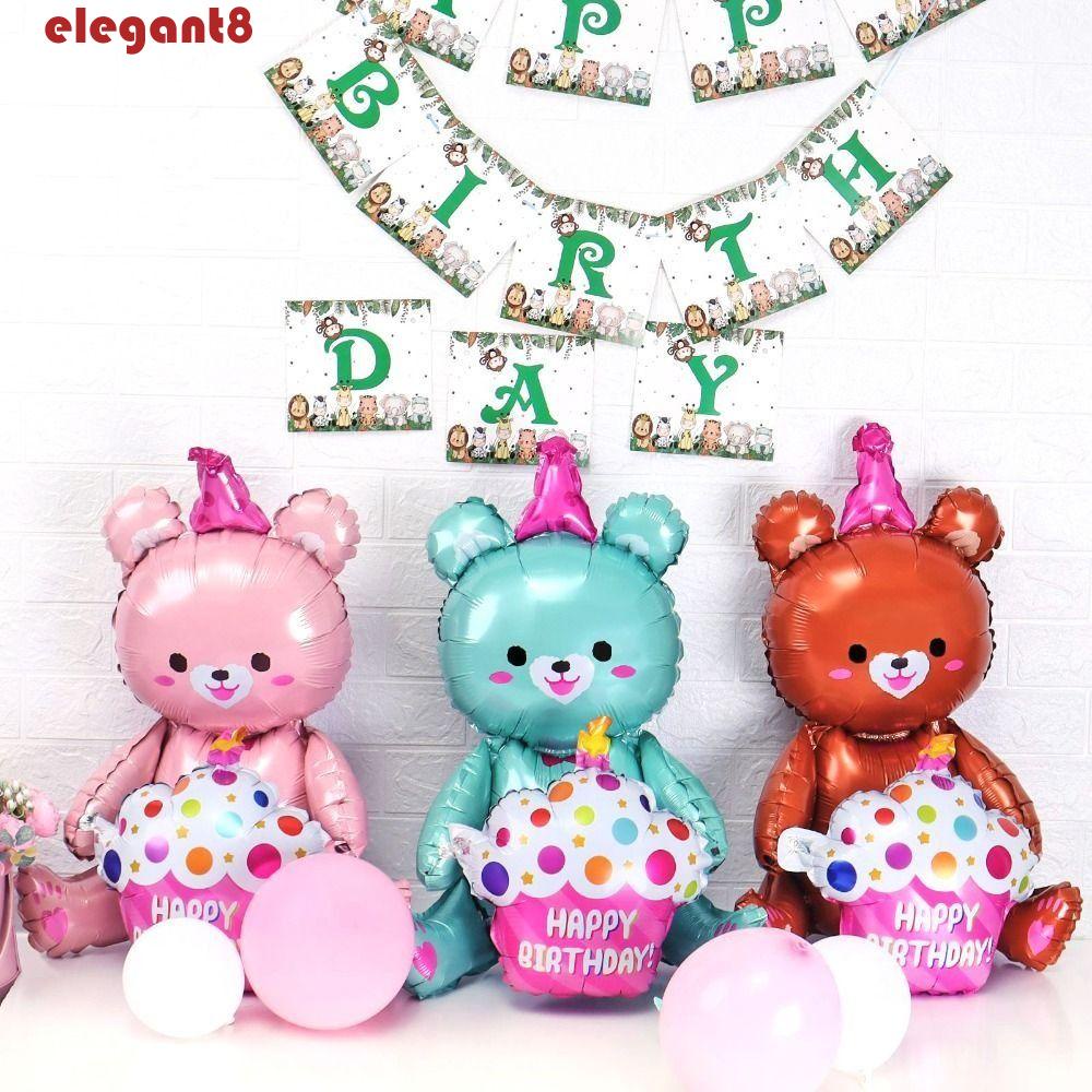 Bong Bóng Lá Nhôm Hình Hoạt Hình Dùng Trang Trí Tiệc Sinh Nhật Cho Trẻ Em