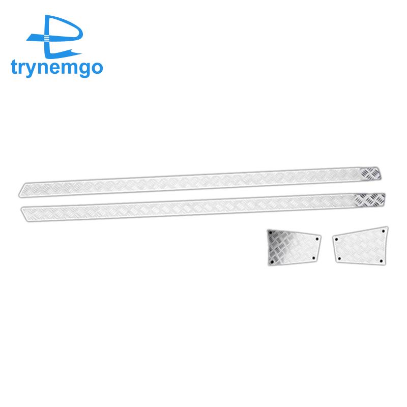 Tấm Kim Loại Chống Trượt Chống Trầy Trang Trí Cho Traxxas TRX4M Defender 1 / 18 RC