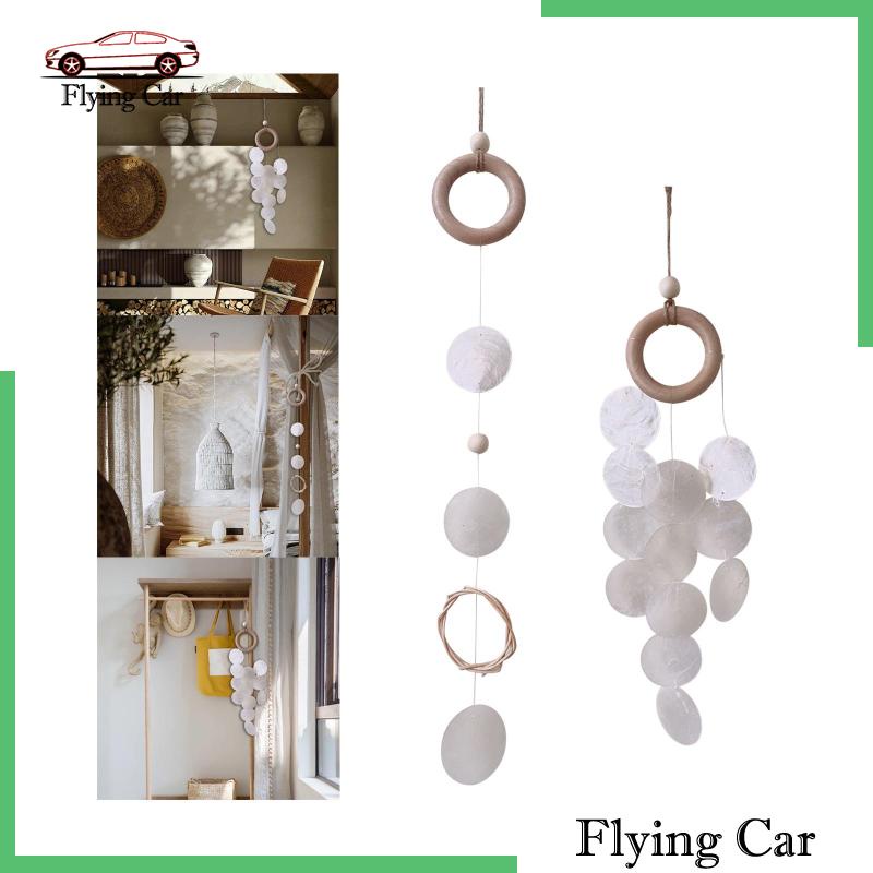 [Lzdjfmy2] Chuông Gió Vỏ Sò Thủ Công Dễ Thương Treo Nôi Em Bé Sân Vườn