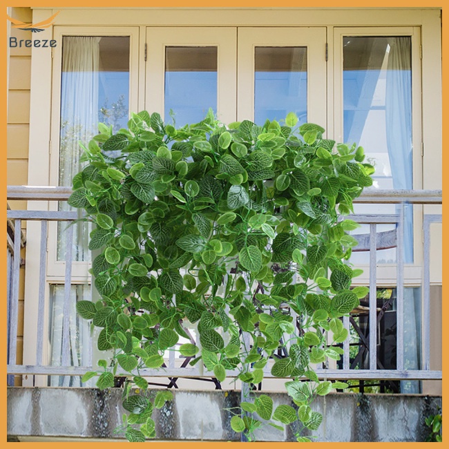 Vòng Hoa Ivy Nhân Tạo Treo Tường Chống Tia Uv Trang Trí Nhà Cửa / Sân Vườn / Tiệc Cưới