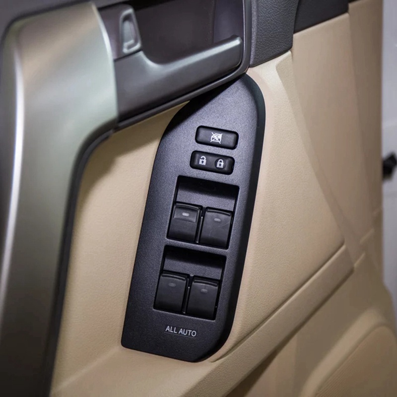 Khung Viền Bảng Điều Khiển Nâng Cửa Sổ Xe Hơi Toyota Prado LC150 2010-2019