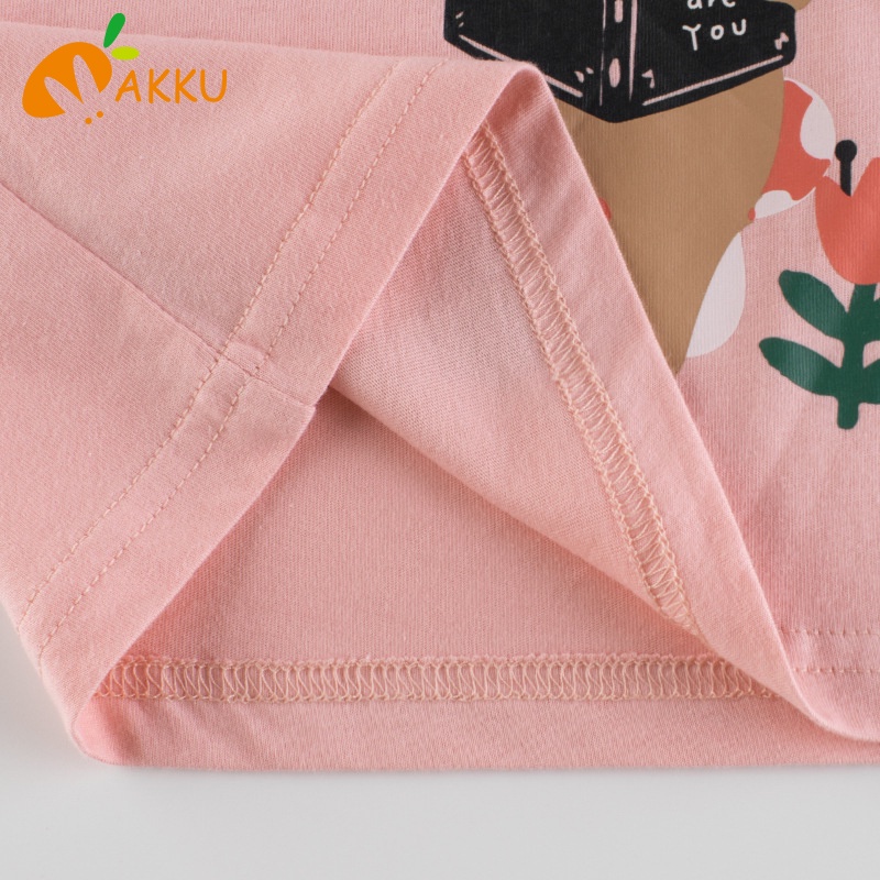 Áo Thun Tay Ngắn In Hình Gấu Dễ Thương Cho Bé