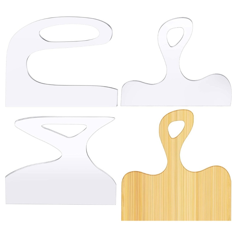 Bảng Cắt Định Tuyến Có Tay Cầm Trong Suốt Tiện Dụng