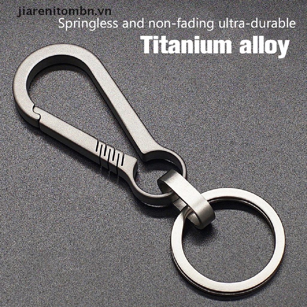 Móc Chìa Khóa Bằng Hợp Kim Titan Cao Cấp