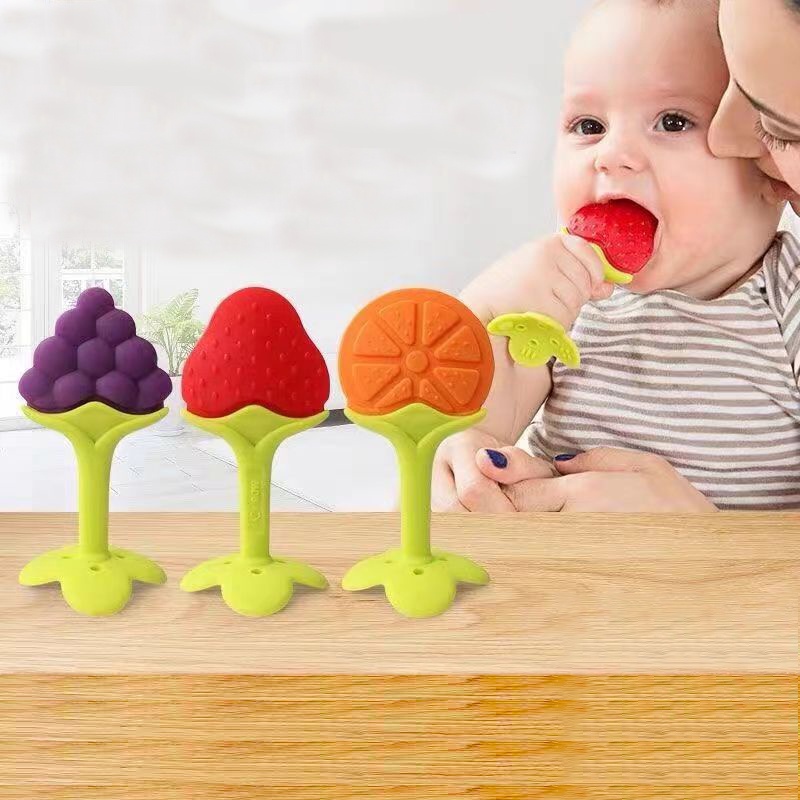 Gậy Đánh Trứng Hình Trái Cây Xinh Xắn Cho Bé