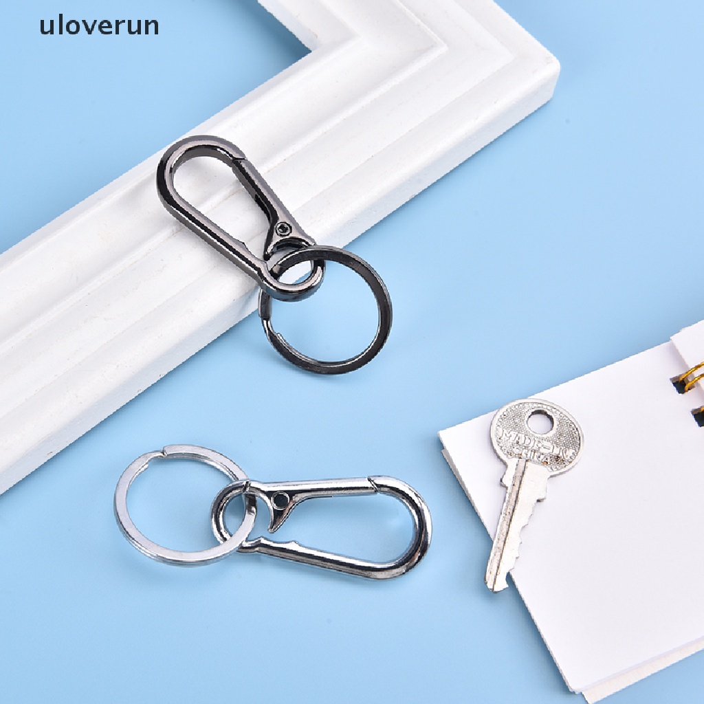 Bộ 2 Móc Khóa Bằng Thép Không Gỉ Chất Lượng Cao