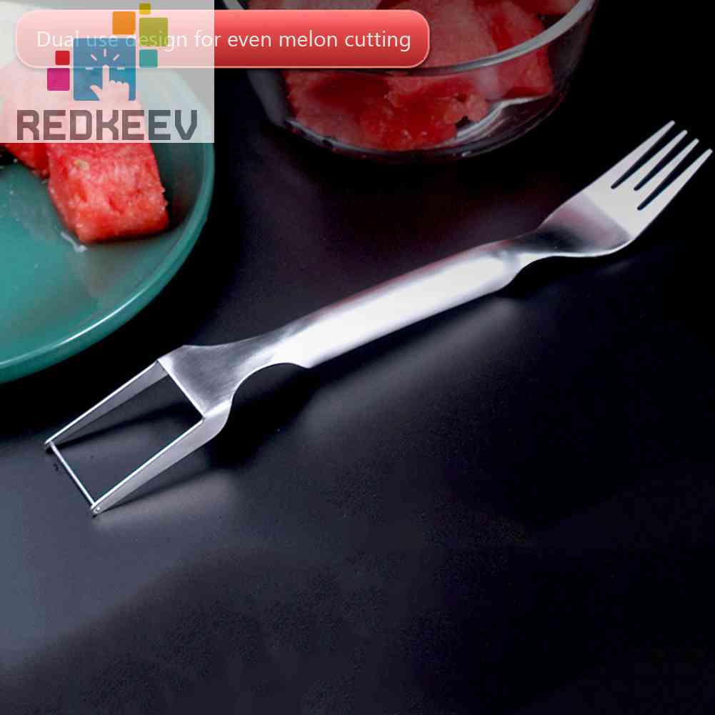 Nĩa Cắt Trái Cây Đa Năng Bằng Thép Không Gỉ