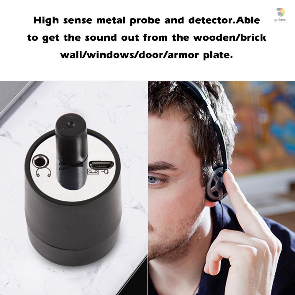 (yula) Micro Âm Thanh Gắn Tường Cường Độ Cao Phát Hiện Giọng Nói Cho Thiết Bị Kỹ Thuật Chống Rò Rỉ Dầu Sửa Chữ