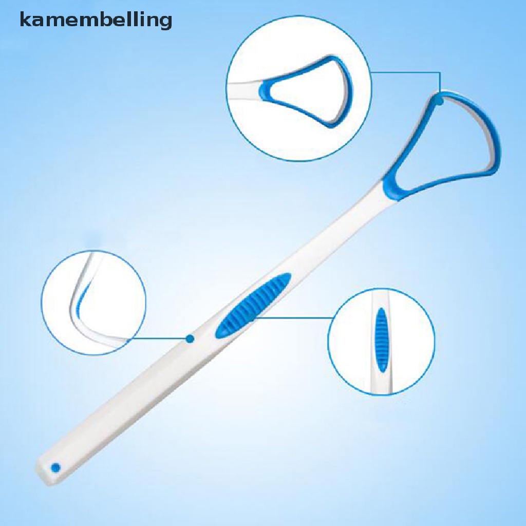 Kamembelling Dụng Cụ Làm Sạch Lưỡi Răng Miệng Bằng Nhựa