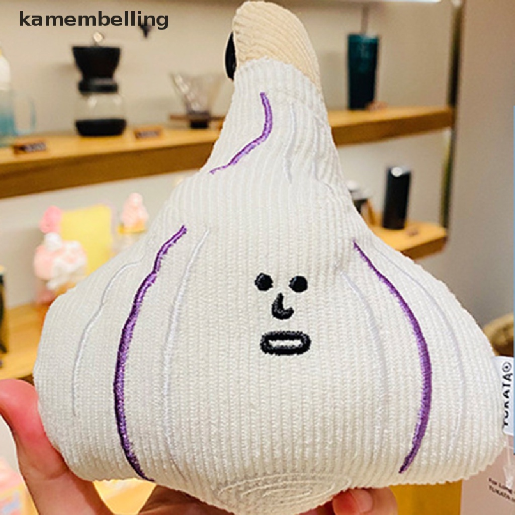 Kamembelling Đồ Chơi Nhồi Bông Thủ Công Hình Chú Chó Béo Scallions Tỏi / Nấm Dễ Thương Dùng Làm Móc Khóa / Quà Tặng Sinh