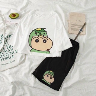 Bộ đùi cotton hoạt hình mẫu CU SHIN
