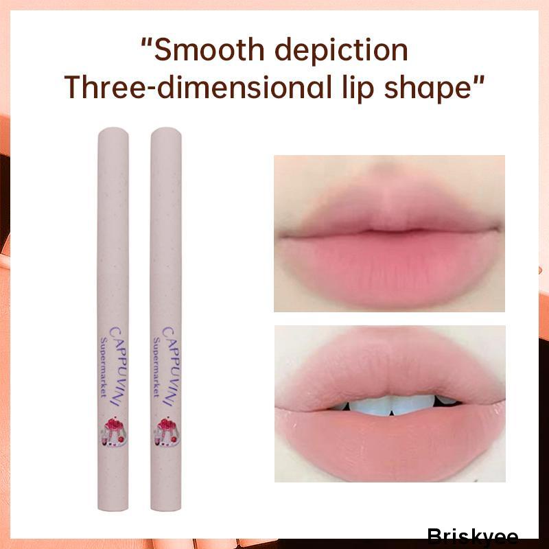 💋Chì kẻ môi CAPPUVINI nhung lì bền màu lâu trôi Milk Mist Series Lip Liner