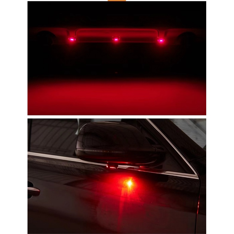 Máy Bay Điều Khiển Đèn LED Tín Hiệu Mini 7 Màu Kèm Điều Khiển Từ Xa Cho Xe Hơi / Xe Máy