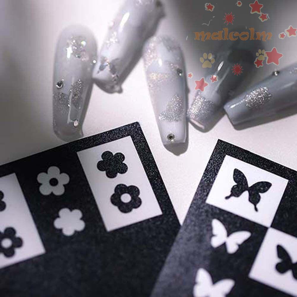 Miếng Dán Trang Trí Móng Tay Hình Gấu Và Ngôi Sao Xinh Xắn