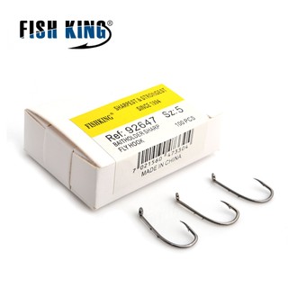 Hộp 100 lưỡi câu cá thép carbon 92647