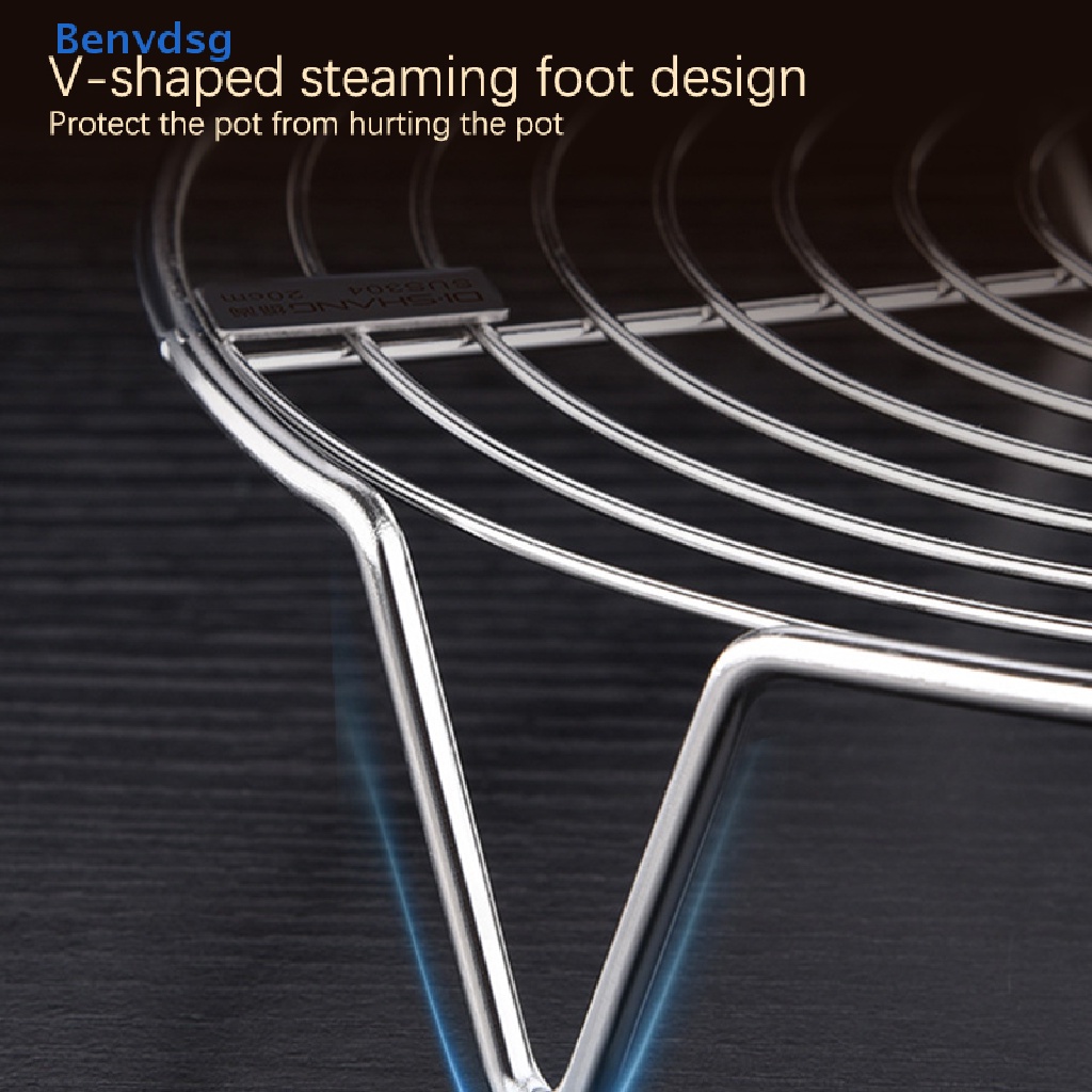 1 Khay Hấp Thức Ăn Bằng Thép Không Gỉ Có Giá Đỡ