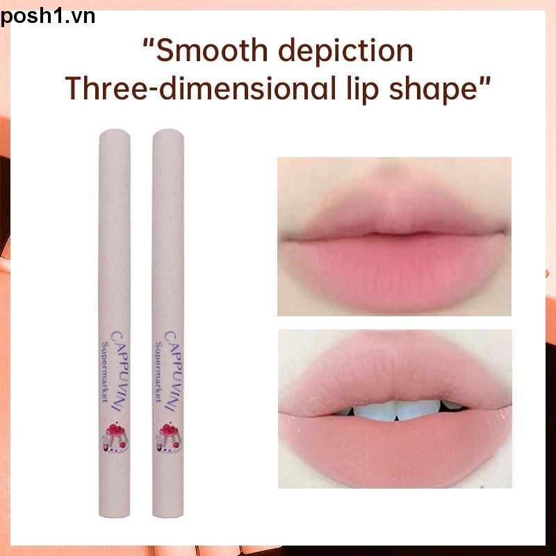 💌Chì Kẻ Viền Môi 3D Kháng Nước Lâu Trôi Tự Nhiên 5 Màu Sắc