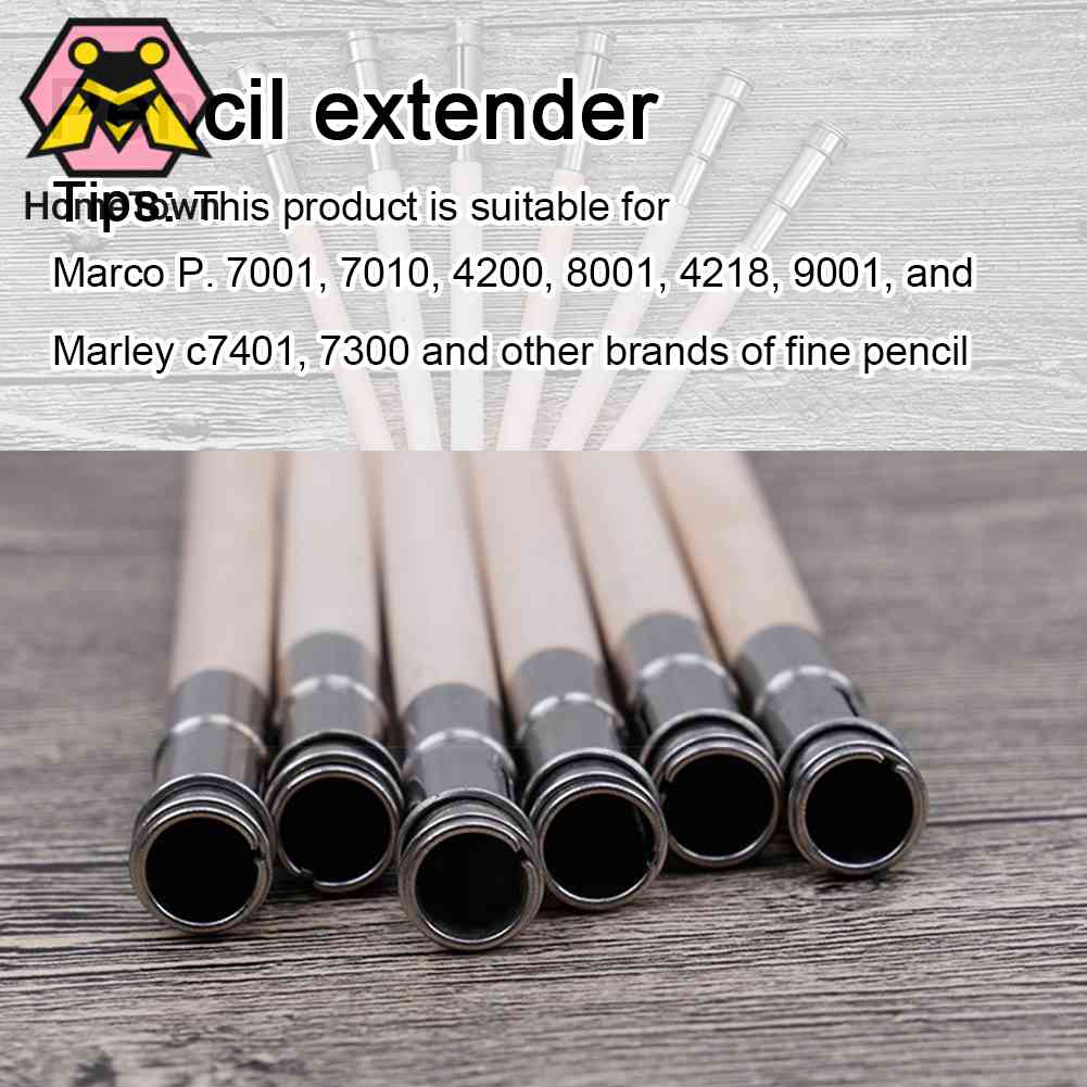 Giá Đỡ Bút Chì Đầu Đơn Bằng Gỗ Dành Cho Trường Học / Văn Phòng